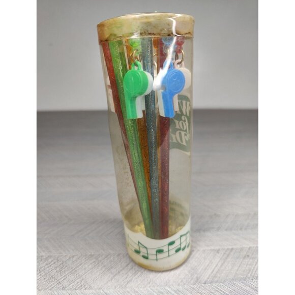 Vintage 1960's Highball Cocktail Mixers Wet Your Whistle Swizzle Sticks In Box - Picture 4 of 4